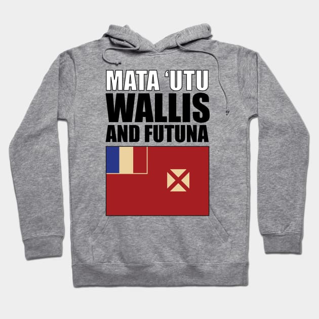 Flag of Wallis and Futuna Hoodie by KewaleeTee